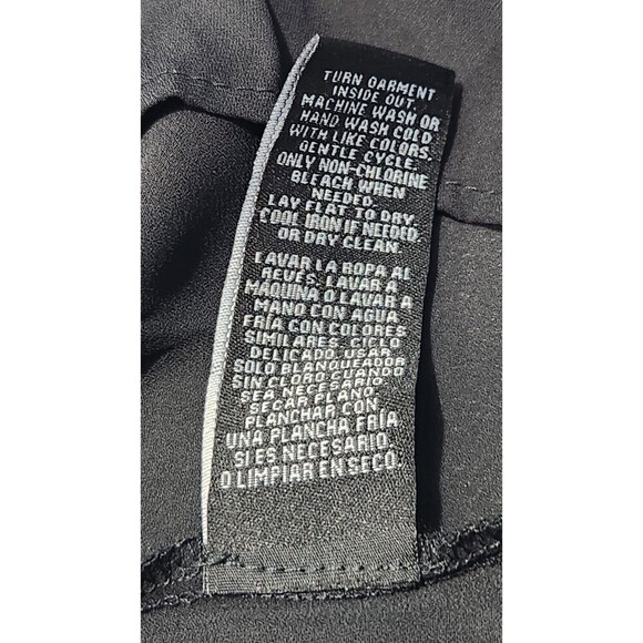 Zac And Rachel sleeveless Top with layers For Women Size Large Black Color B1 - Picture 11 of 12